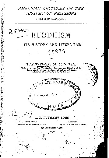 Buddhism - Its History and Literature.pdf